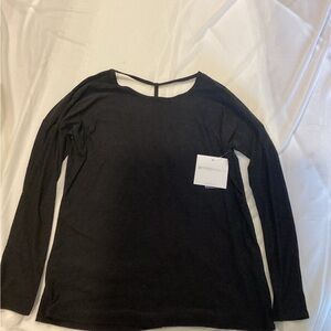 BEYOND YOGA Women’s Classic‎ Black Blouse – Size S – Elegant & Comfortable